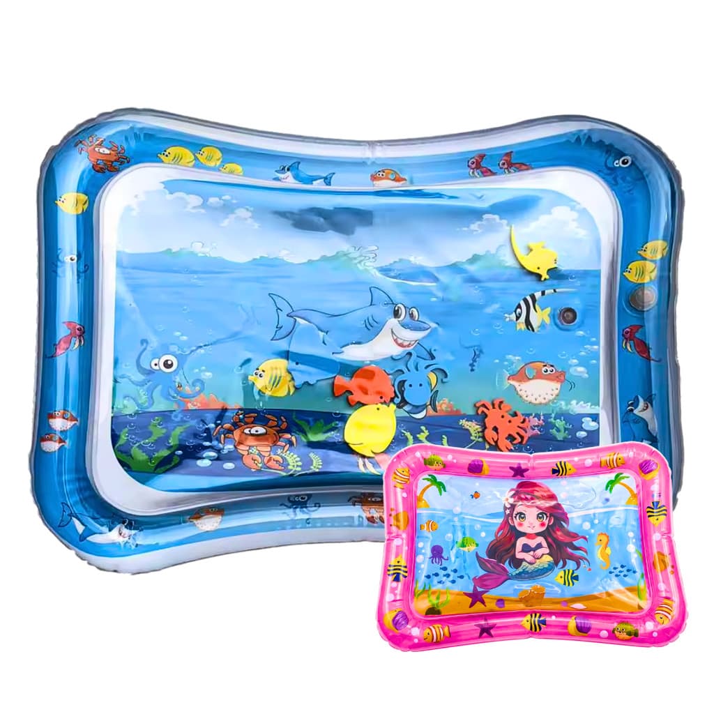 Tapete Infantil Inflável Refrescante Gelado Interativo Bebê Água Atividades Sensorial Almofada