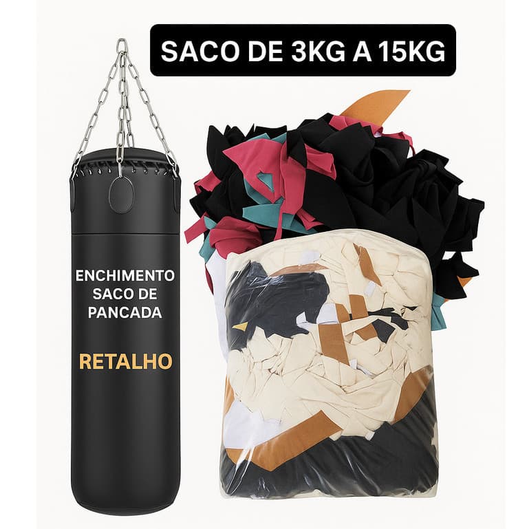 Retalho De Tecido Enchimento Saco De Pancadas Almofadas Zero Papel