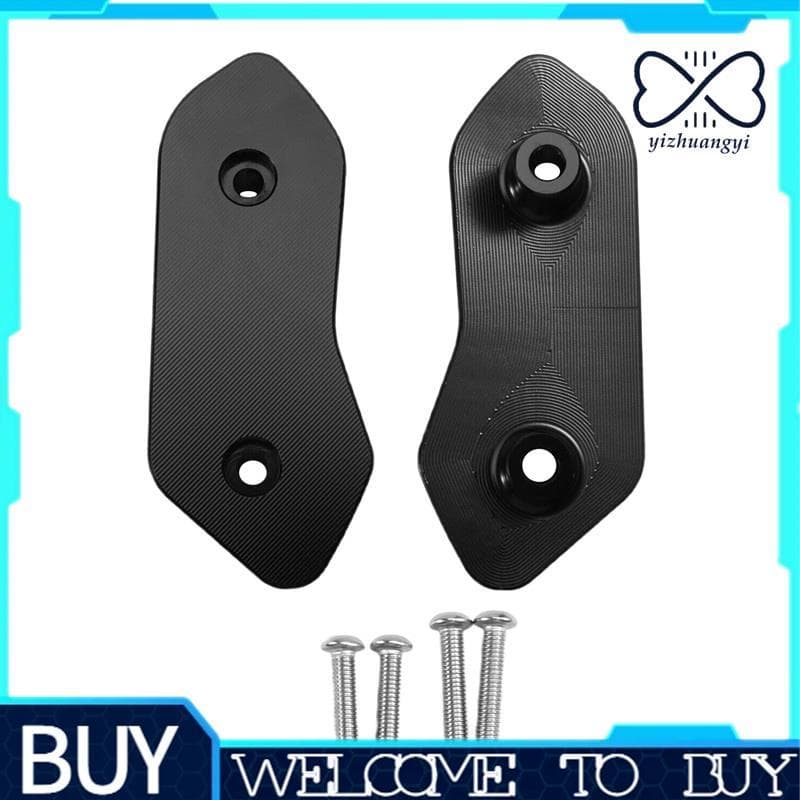 Espelho Da Motocicleta Buraco Capa Para T-MAX560 Retrovisor Base Preto