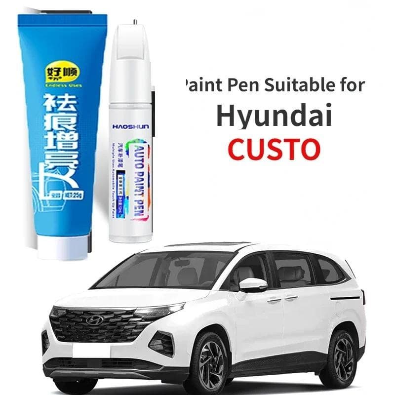 Caneta De Pintura Adequada Para Hyundai CUSTO Acessórios De Modificação Suprimentos De Carro Fixador De Tinta Polar Bran