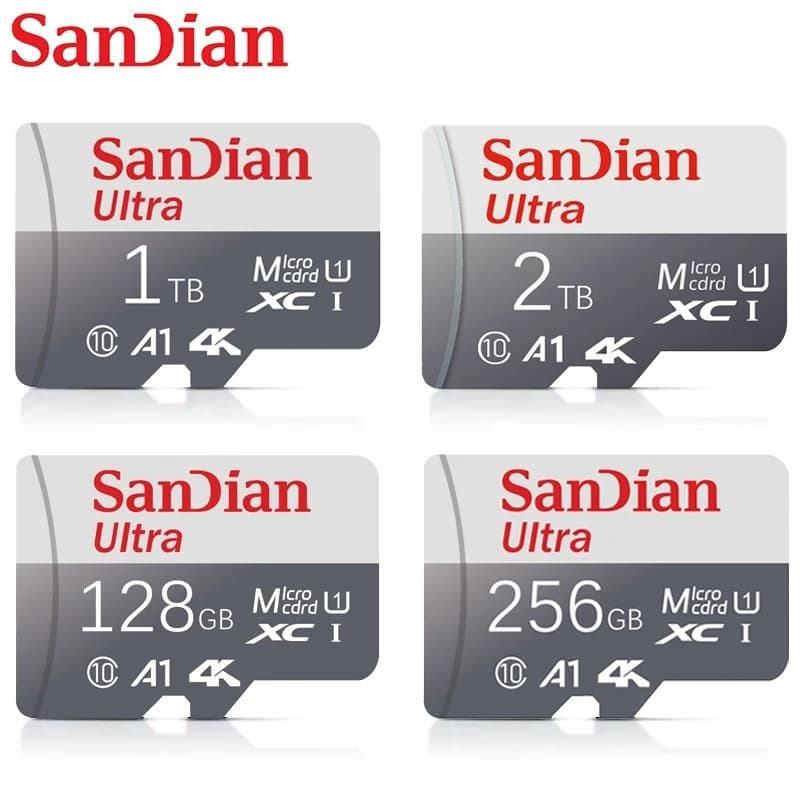 Flash Micro SD Card High Speed Universal Memory Card 2TB/1TB/ 512GB/128G/64G/32G TF SD Card