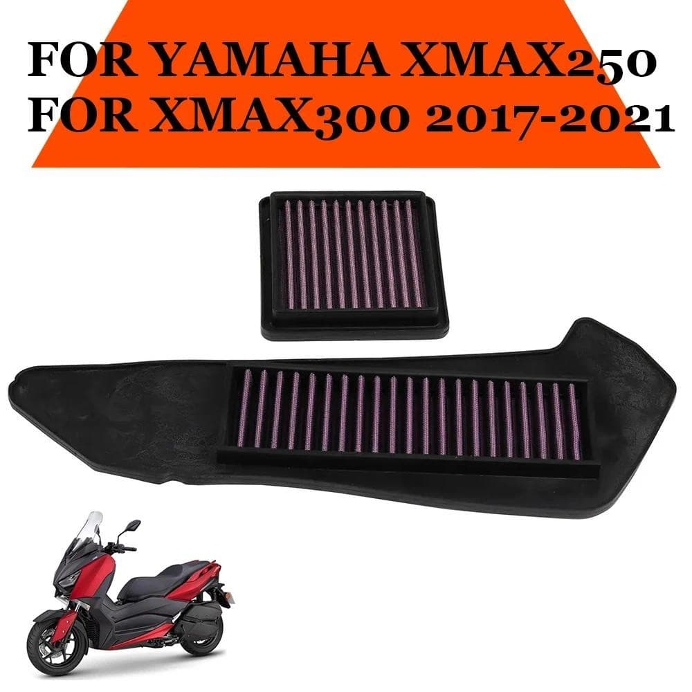 Acessórios Da Motocicleta Filtro De Ar Entrada Mais Limpo Motor Proteger Para Yamaha XMAX300 XMAX250 XMAX 300 X MAX 250 