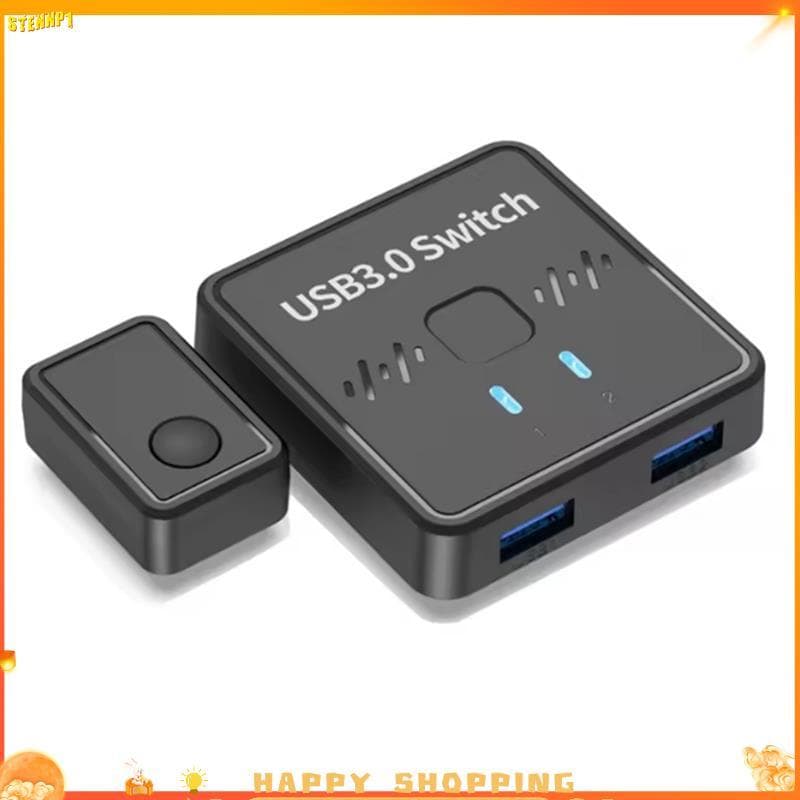 nb5b1mfcyk Switch Sharer De Impressora USB 3.0 Switcher Bidirecional 2 Em 1 Saída 2 Computadores Compartilham 1 Teclado 