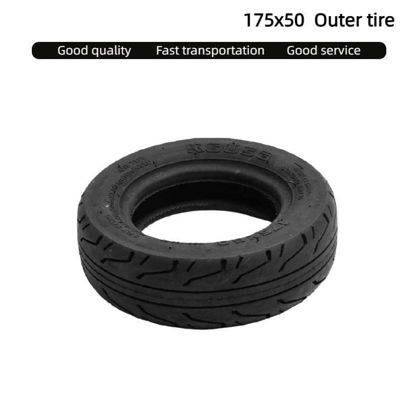 Pneu De Borracha De Alta Elasticidade E Resistente Ao Desgaste 175 * 50 Externo Para Substituição De scooter Elétrica