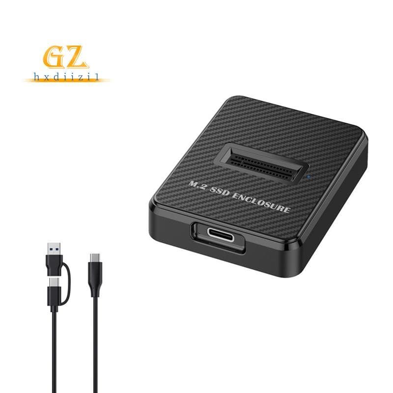 [gzhxdiizi1] Suporte Para Disco Rígido M . 2 NVME/Protocolo Duplo Caixa De Estado Sólido Usb3.2 Notebook Externo SD Dock