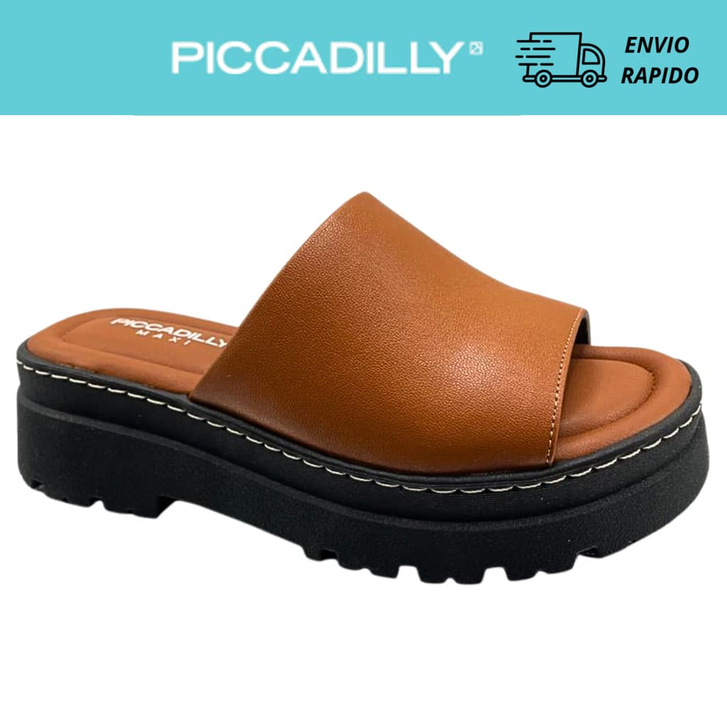 Tamanco Piccadilly 249002 Feminino Confortável Salto Baixo Macio Antiderrapante Dia a Dia