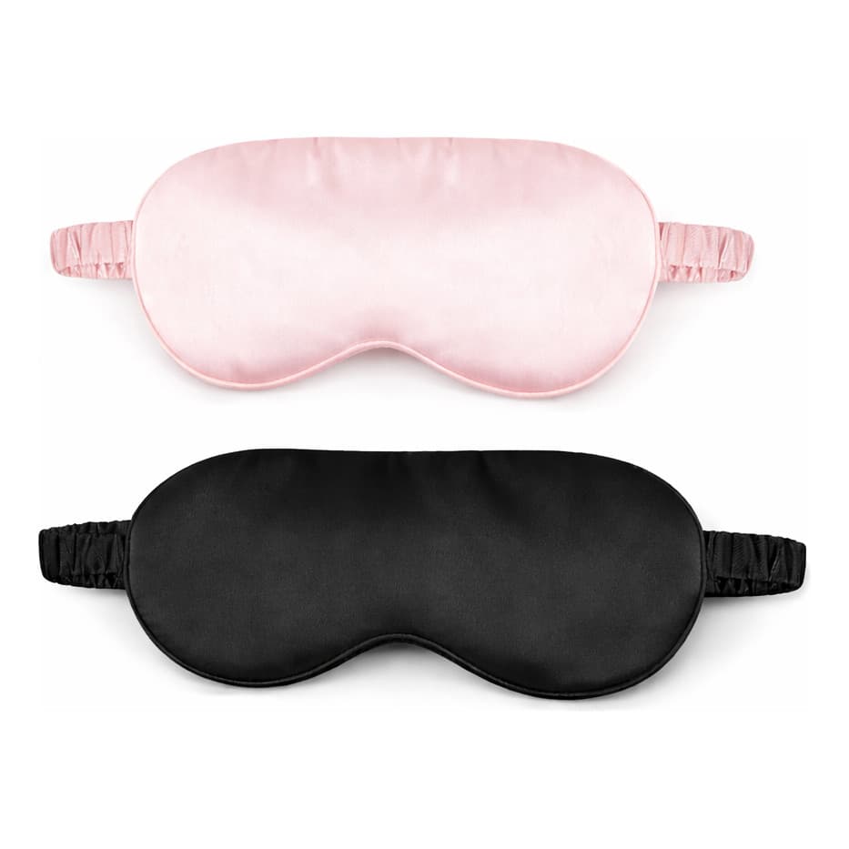 Máscara Para Dormir Blackout Cetim Macio Toque De Seda