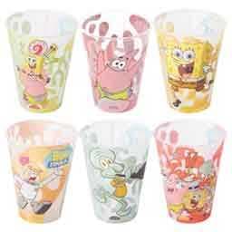 Copo Bob Esponja Diversos Personagens - Plasútil
