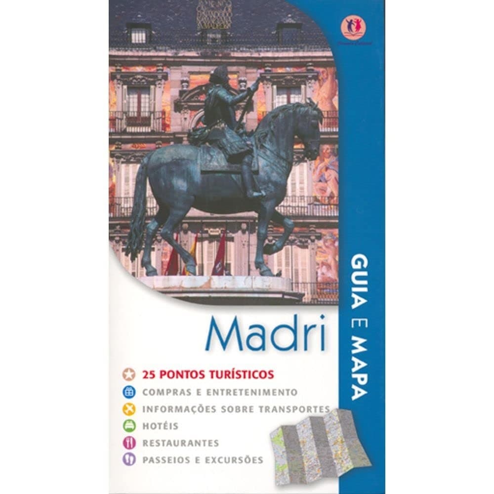 Guia e Mapa Madri Edição de Bolso autor CIRANDA CULTURAL