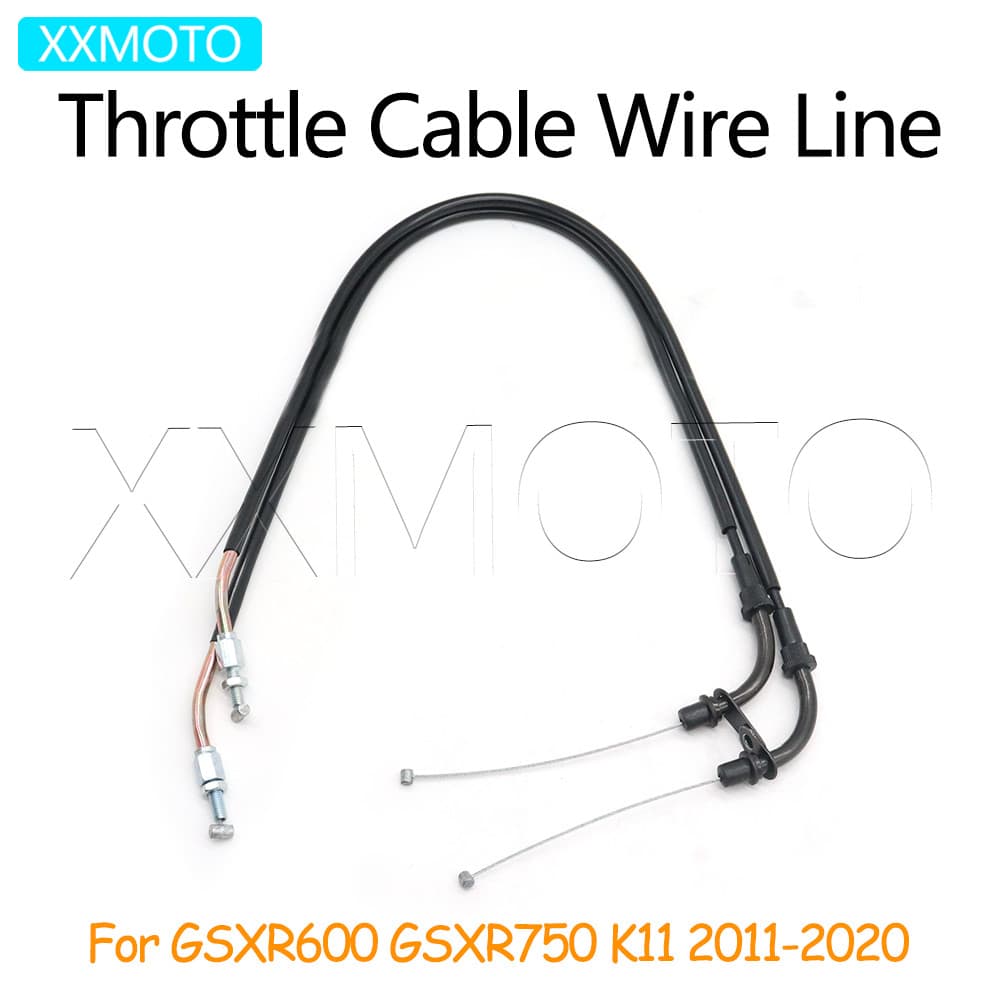 GSXR 600 750 Linha De Fio Do Cabo Acelerador Para Suzuki GSXR600 GSXR750 K11 2011-2020 De Aço GSX-R600 R750 Acessório Da