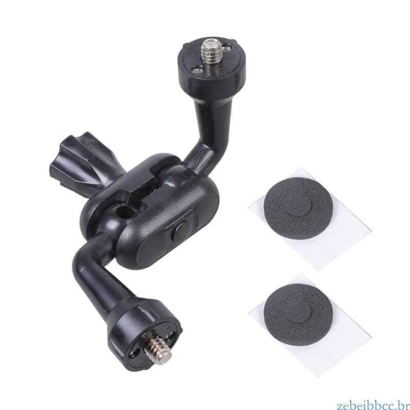 zebeibbcbr Adaptador Suporte Para Fotografia Haste Híbrida Metal 12 Cm Comprimento