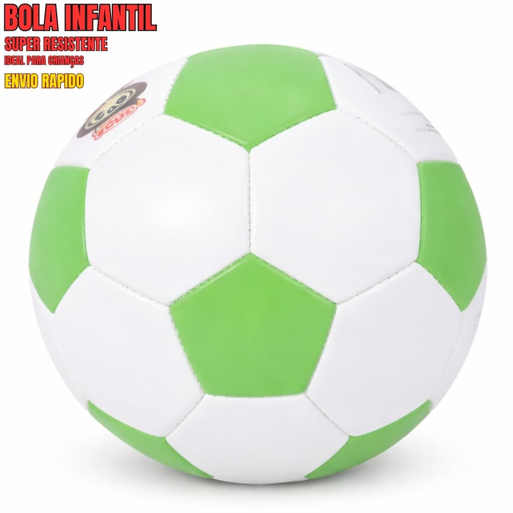 Bola de Futebol Infantil Personagem Colorida