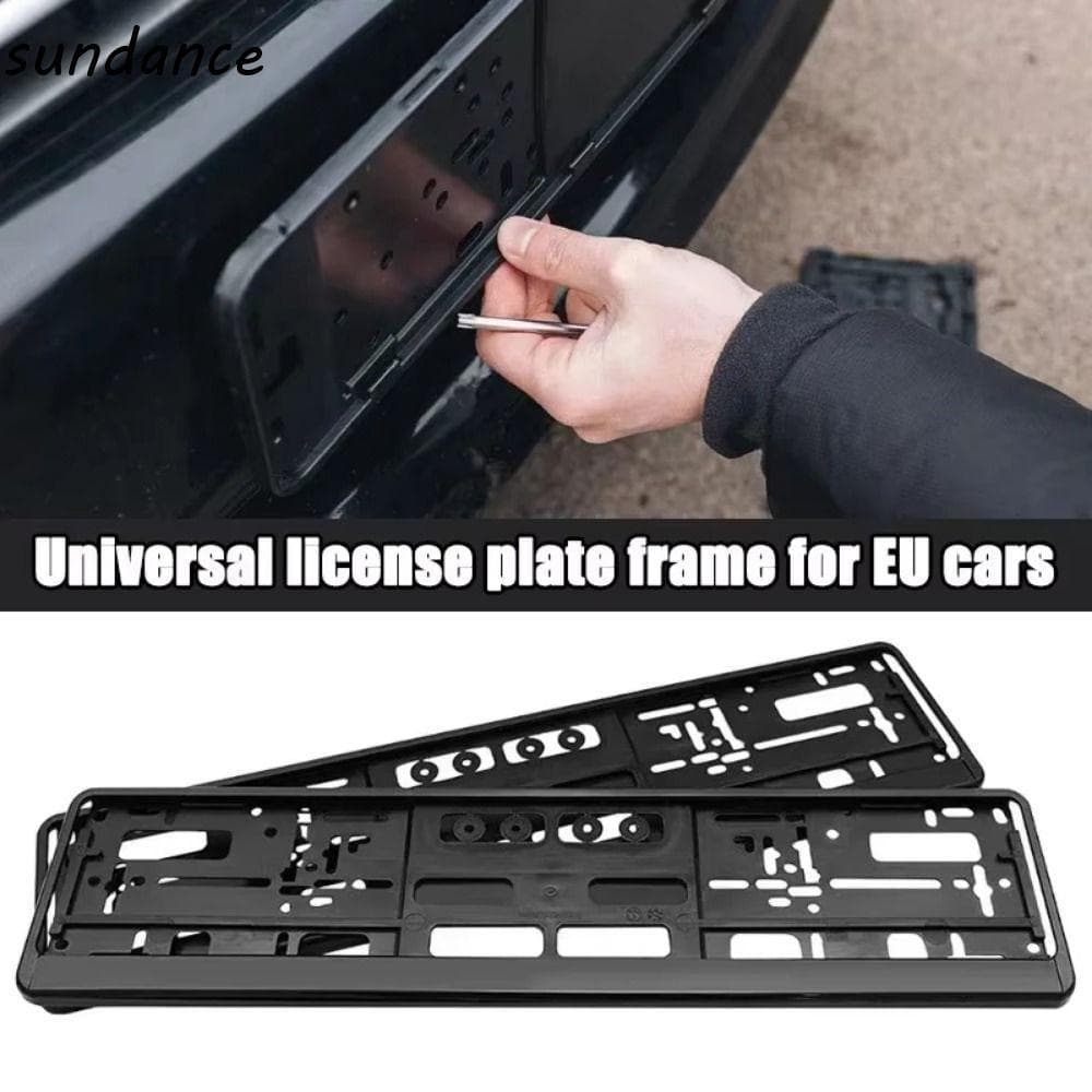 Estrutura Da Placa De Licença SUNDANCE , Suporte De Registro De Superfície Brilhante Durável , Alta Qualidade