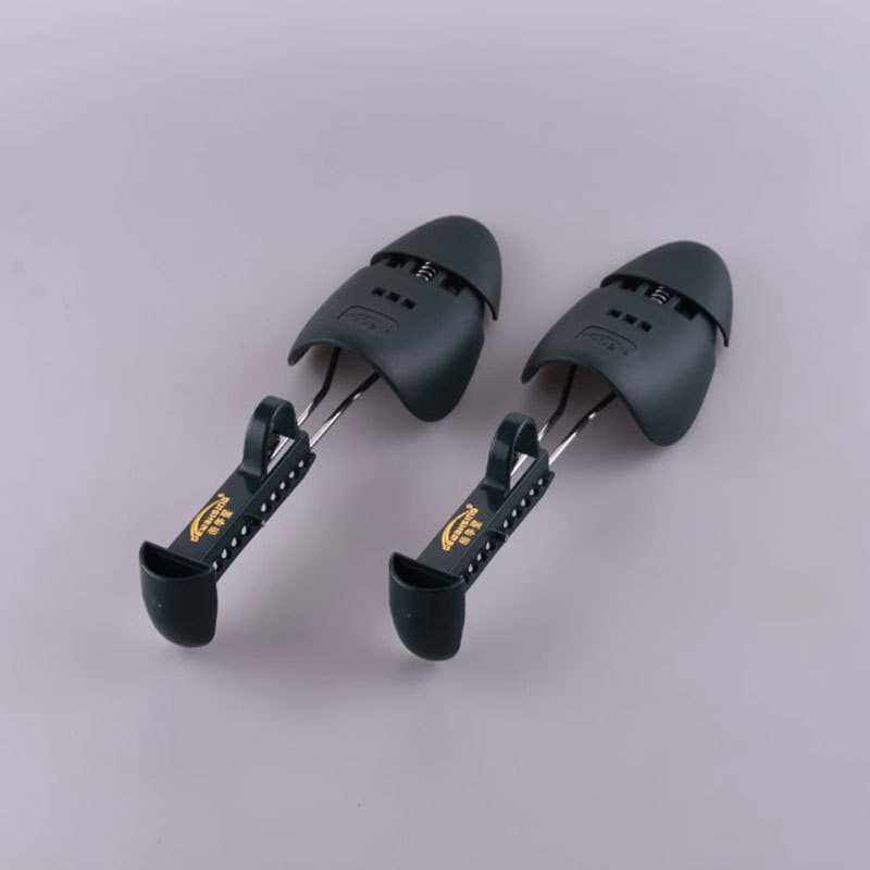 Alargador de sapatos ajustável de plástico para expandir e moldar, anti-rugas, modelador de sapatos para uso doméstico, 