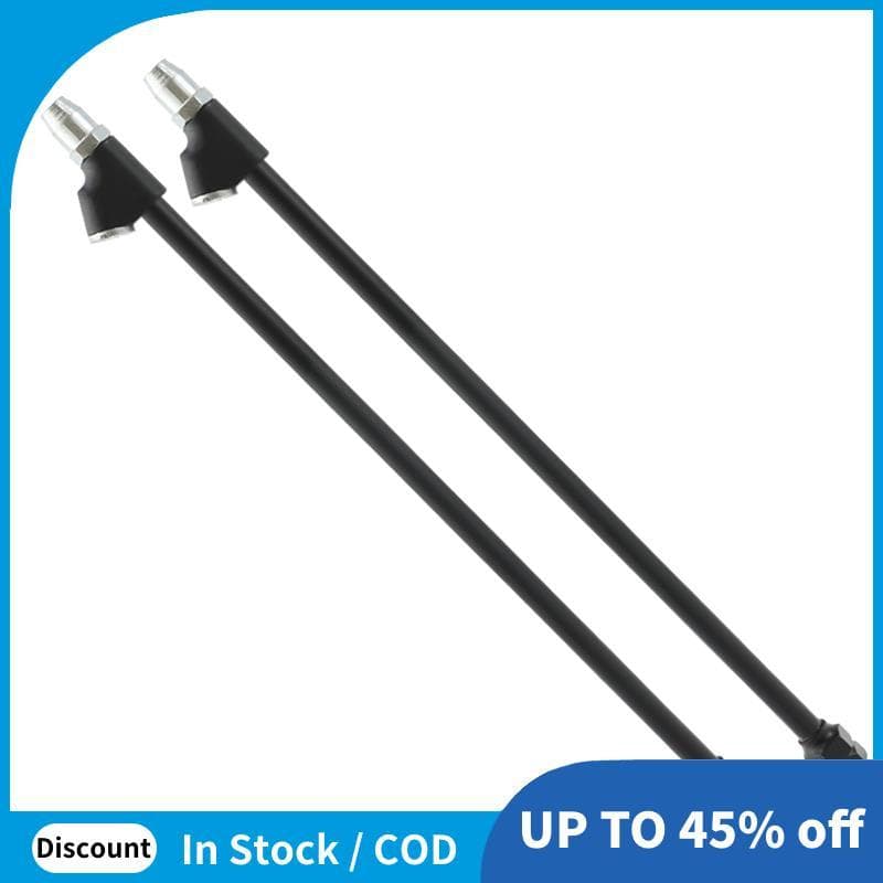 2 Pçs Mandril De Ar Do Pneu 355mm/14 " Revestido Lock-on Cabeça Dupla Parafuso Para 16mm Hex Pé Ponta De Inflação