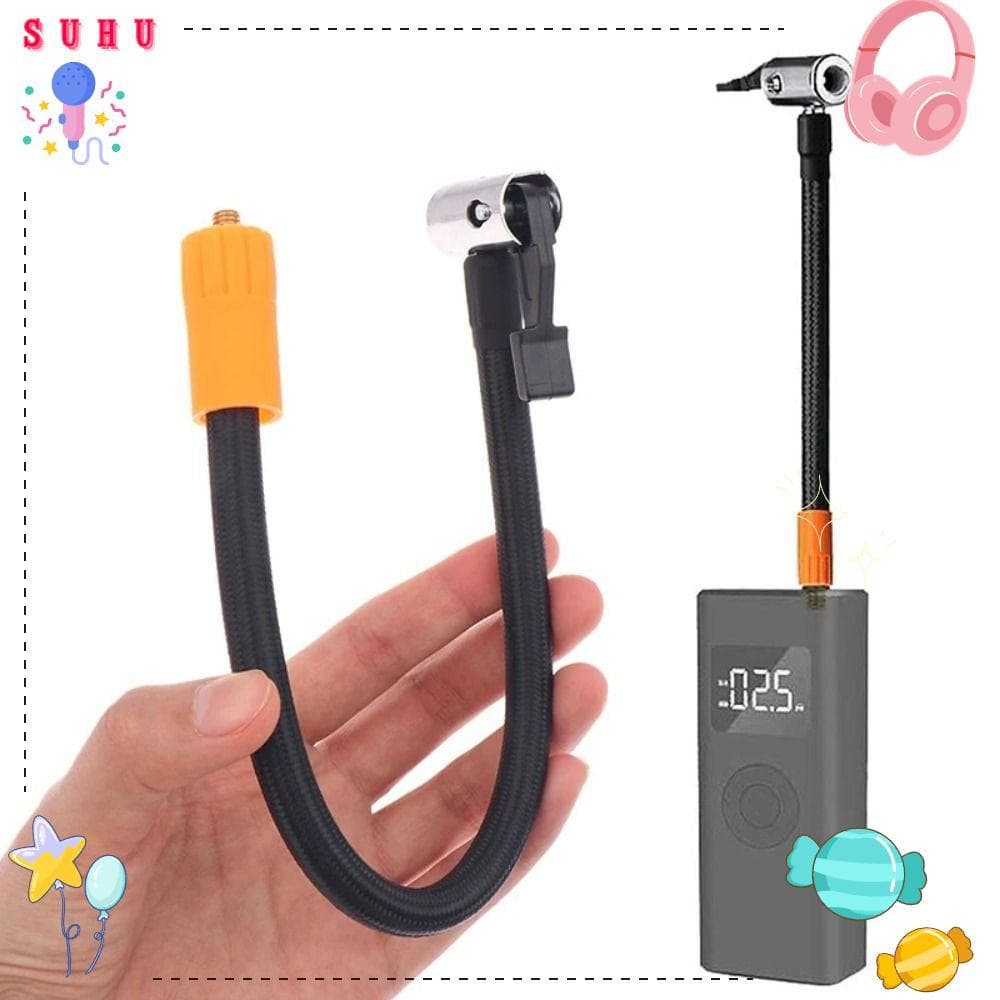 Adaptador De Mangueira De Inflação SUHU , Anti-Vazamento Para Inflar Pneus De Carro Com Rosca M6 Inflador De Ar Travamen