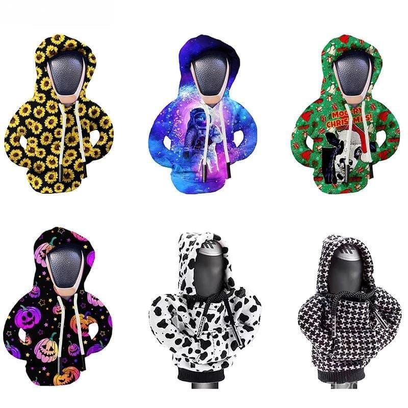 1-peça Capa de Capô de Decoração de Mudança de Marcha para Carro Adequada para Alavanca de Mudança de Marcha Manual e Au