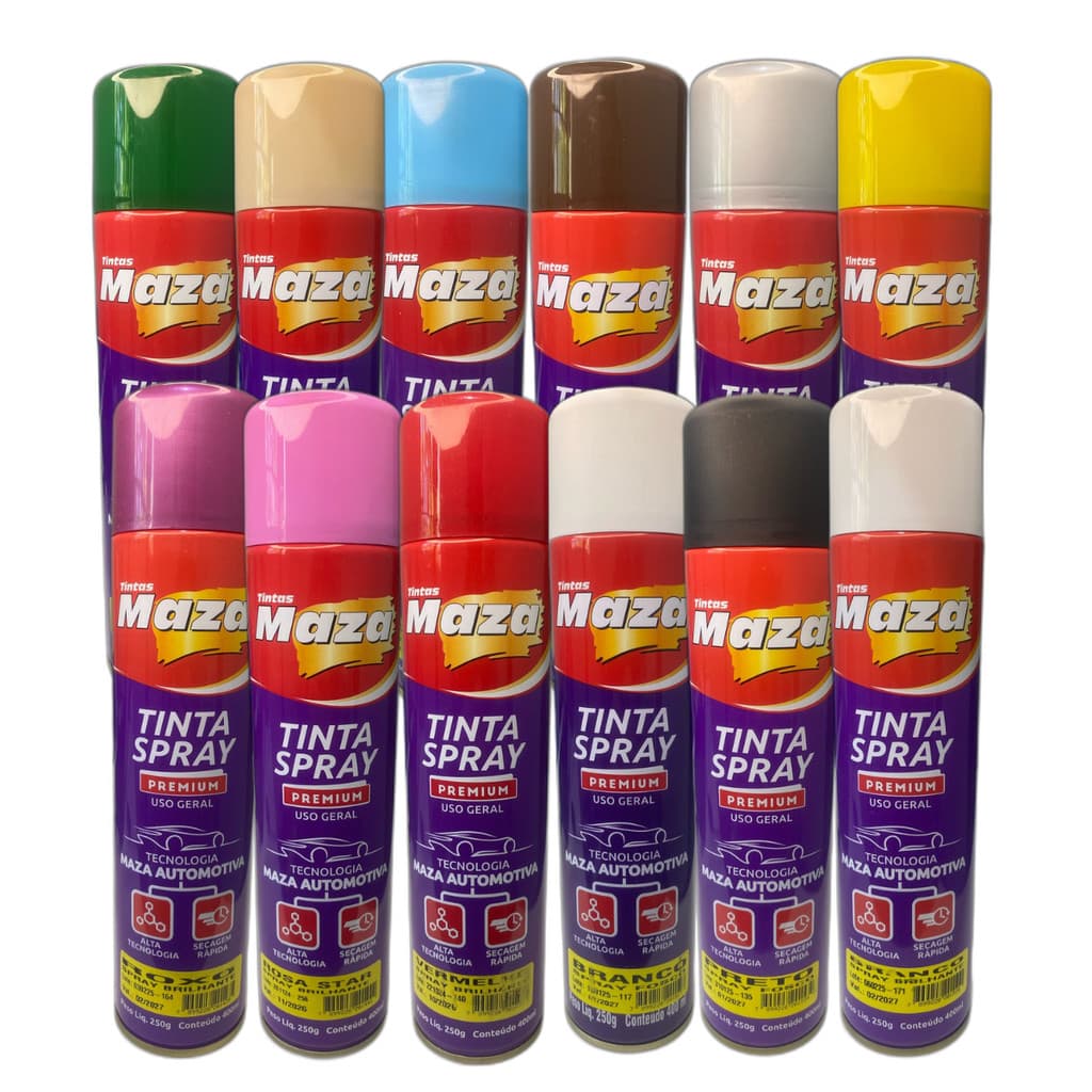 Tinta Maza Tec. Automotivo Uso Geral 400ML