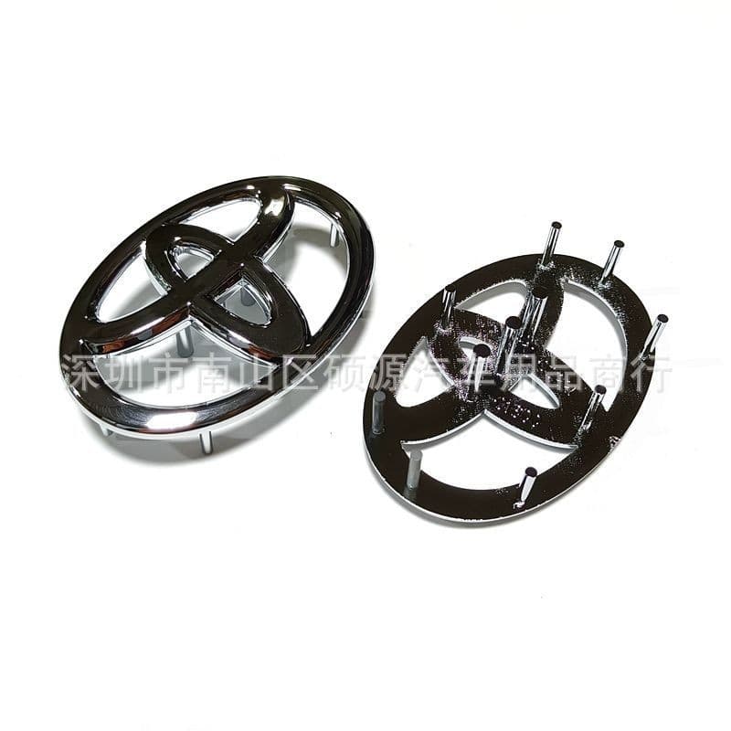 Logotipo do volante Toyota adequado para Corolla Camry Violet Reiz RAV4 Henlanda Logotipo do carro Acessórios de decoraç