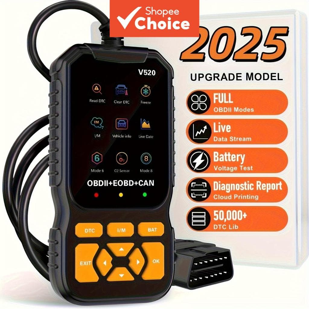 V520 OBD2 Scanner Teste Ferramentas De Diagnóstico E Reparo Leitor De Código De Falha Do Motor Para Carro