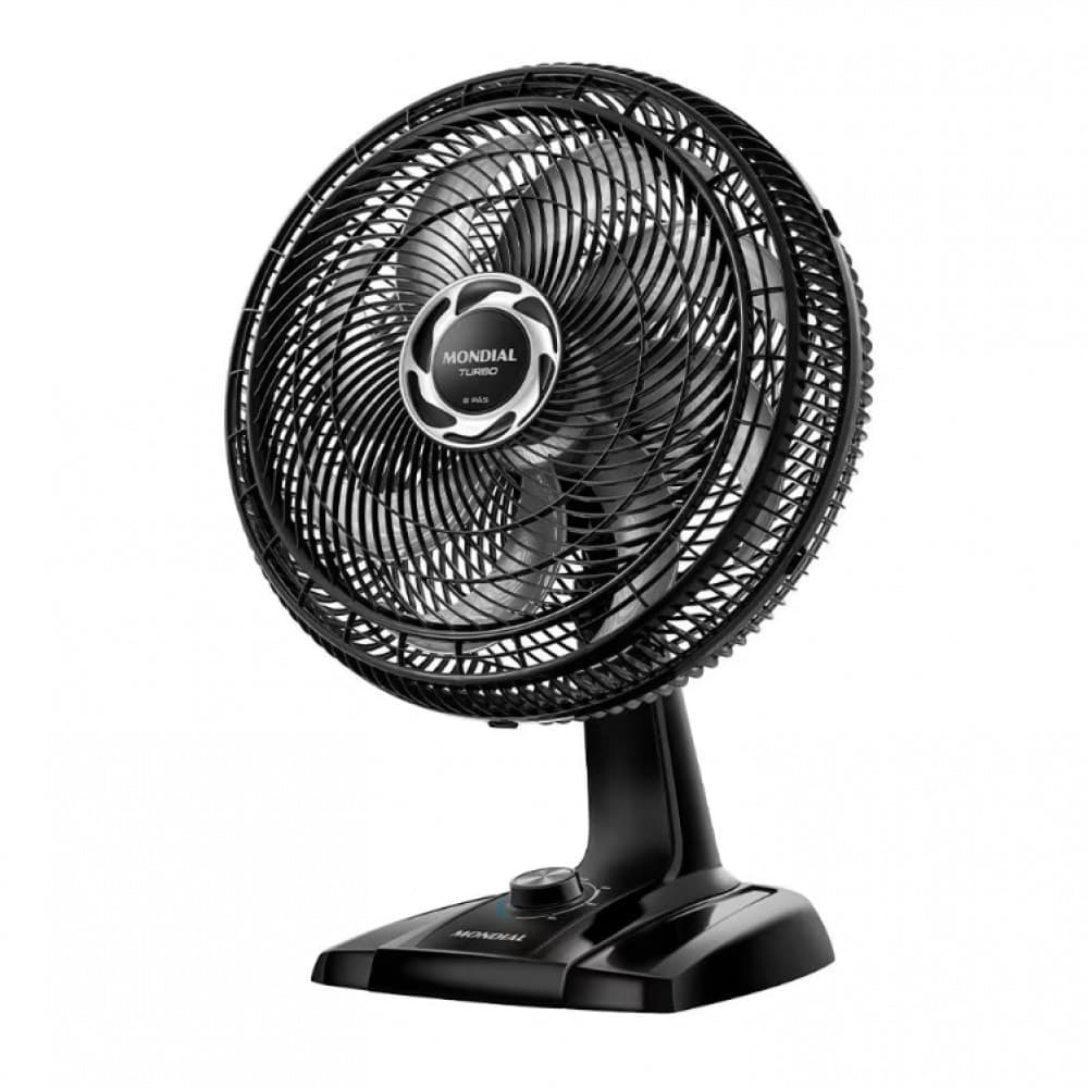 Ventilador de Mesa Turbo NVT408PB 40cm 8 Pás 3 Velocidades Mondial