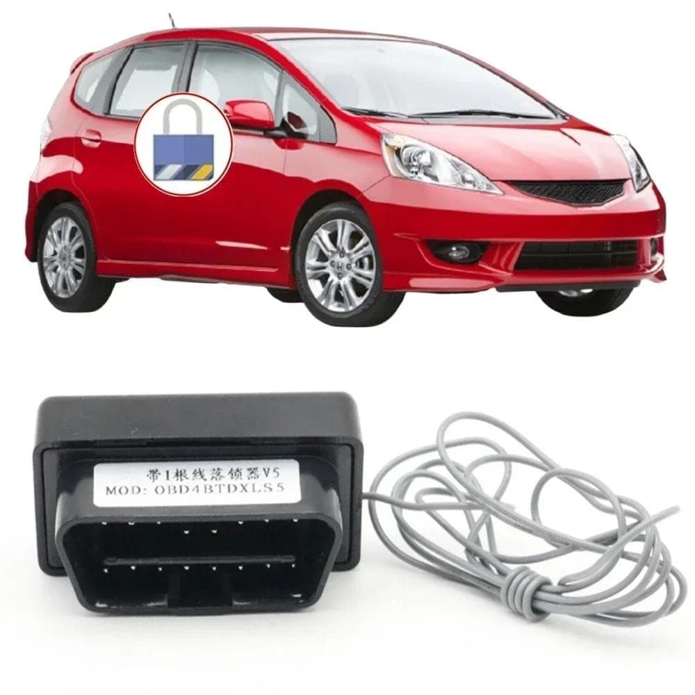 Dispositivo De Fechamento Da Porta Do Carro OBD Plug And Play Módulo De Desbloqueio De Bloqueio De Velocidade Automática