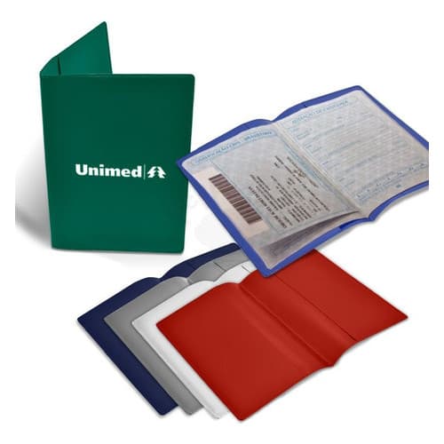 Capa Porta Carteira De Trabalho Ctps 100 Und Personalizada 