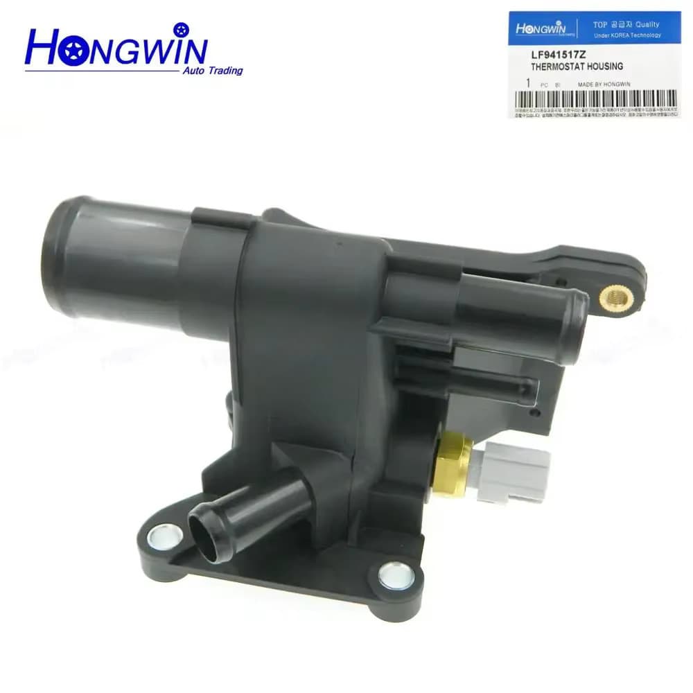 Adequado para carcaça de termostato Mazda com Sensor LF941517ZZ ZZ ZZ