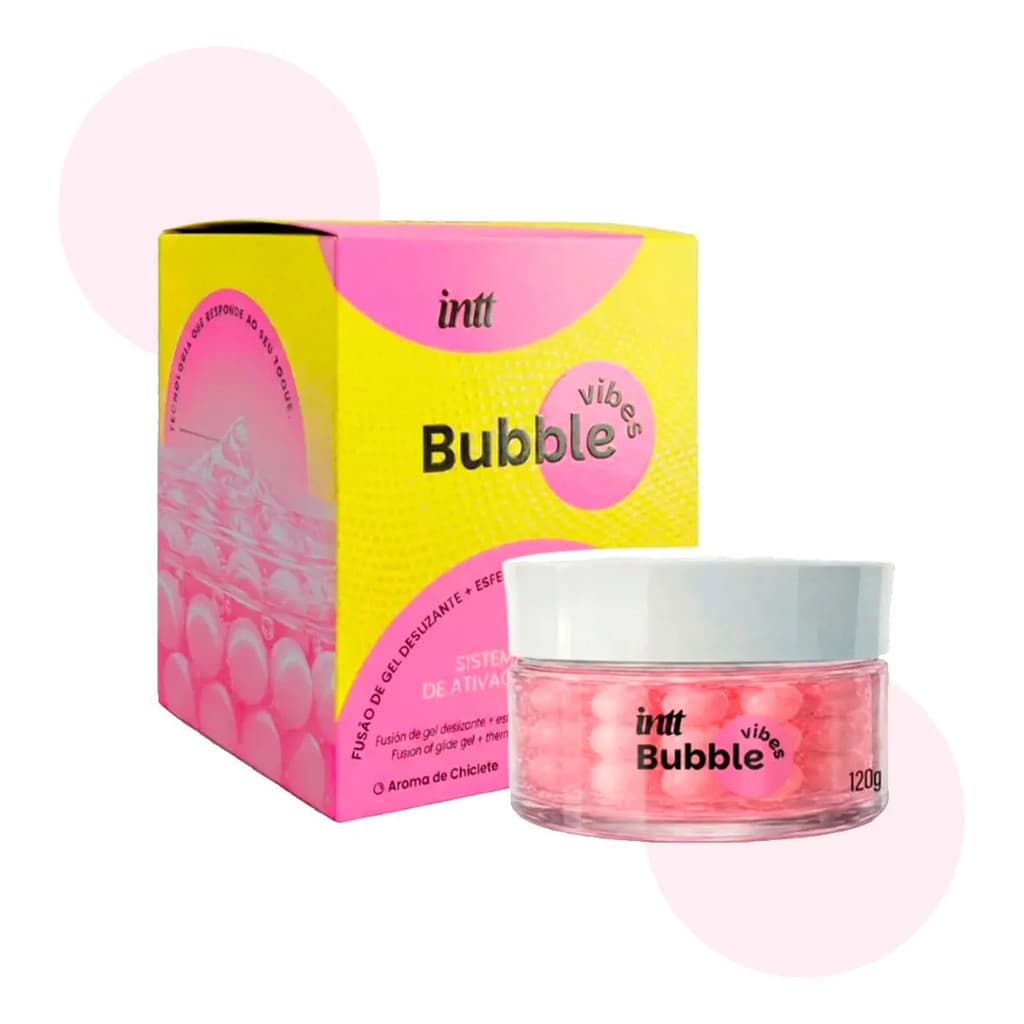 Bubble Vibes Intt Lubrificante Excitante Esferas Sensoriais