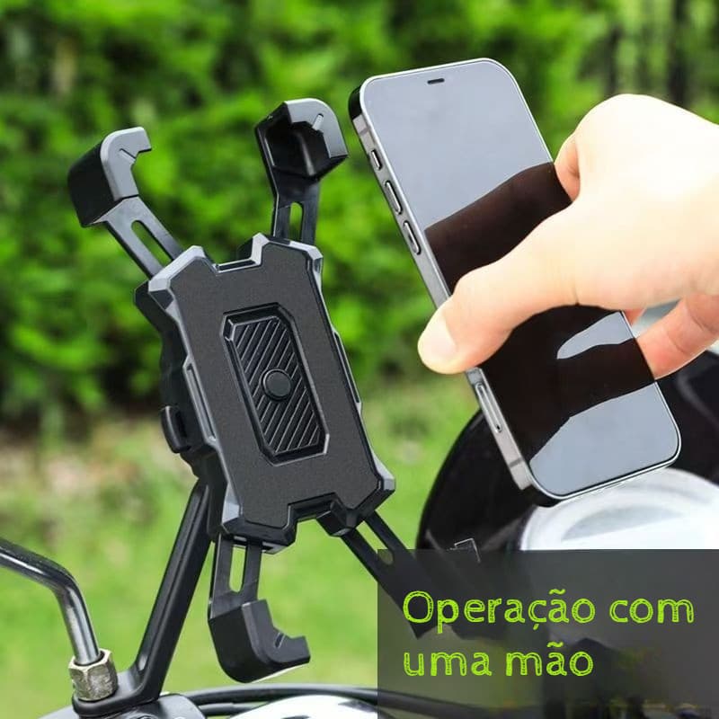 Venda quente motocicleta Takeaway Rider Mountain Bike suporte de telefone quatro garras