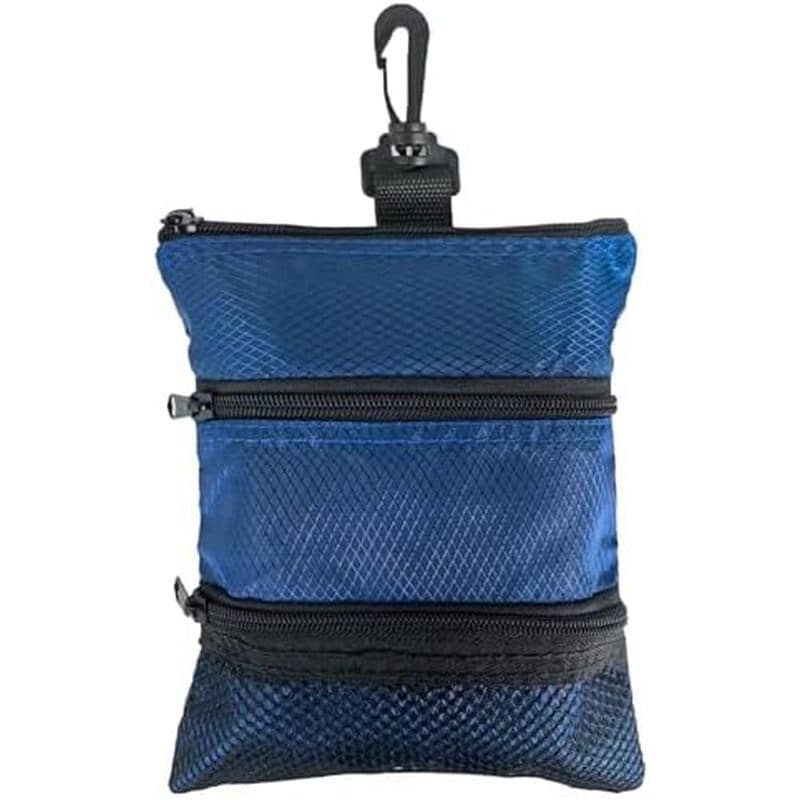 Saco Portátil De Armazenamento De Bola De Golfe , Vários Bolsos Com Zíperes Para Acessórios Adequado Homens E Mulheres A