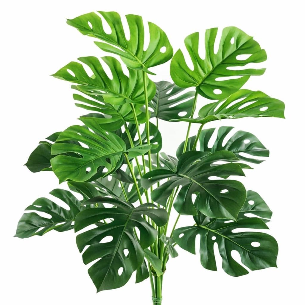 Planta Artificial Costela de Adão Decoração Casa Sem Vaso