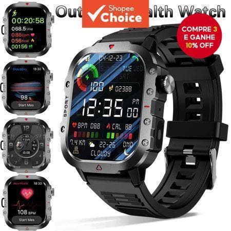  Novo para o Xiaomi Watch H11: relógio inteligente para homens e mulheres, Android, monitoramento de pressão arterial e