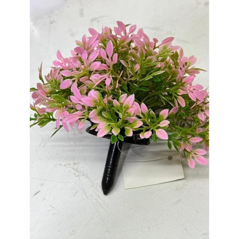 1 boque mini planta artificial meia lua