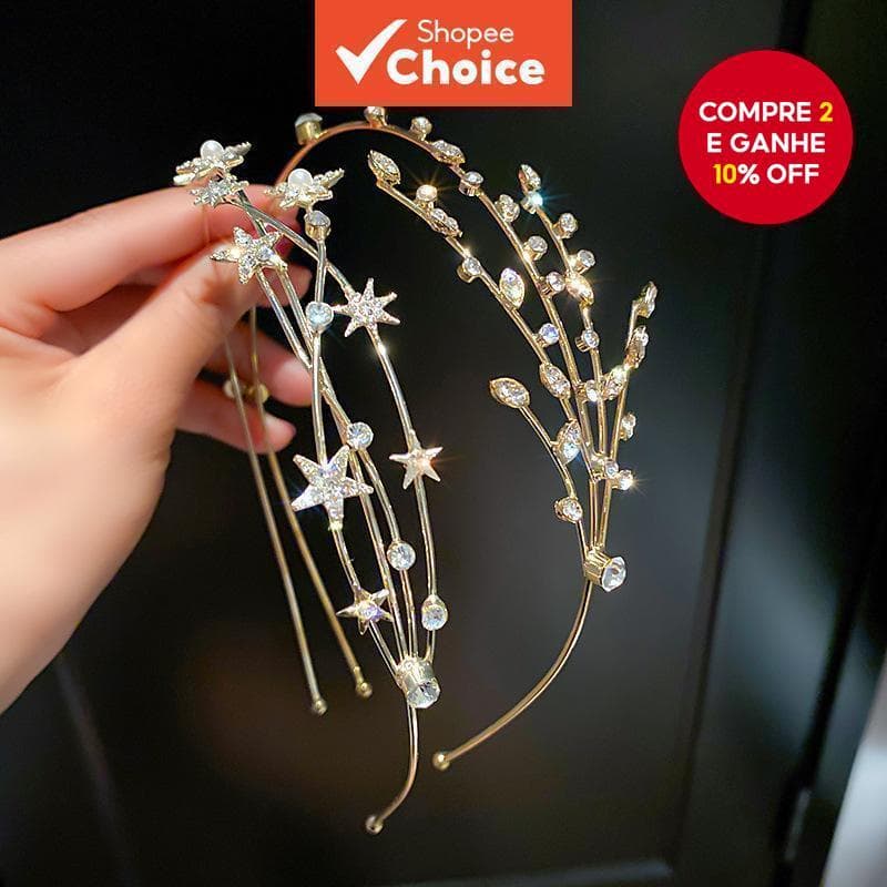 Grampo De Cabelo Estrela Etéreo Coreano | Nova Faixa De Cabeça De Salgueiro De Verão Para Mulheres
