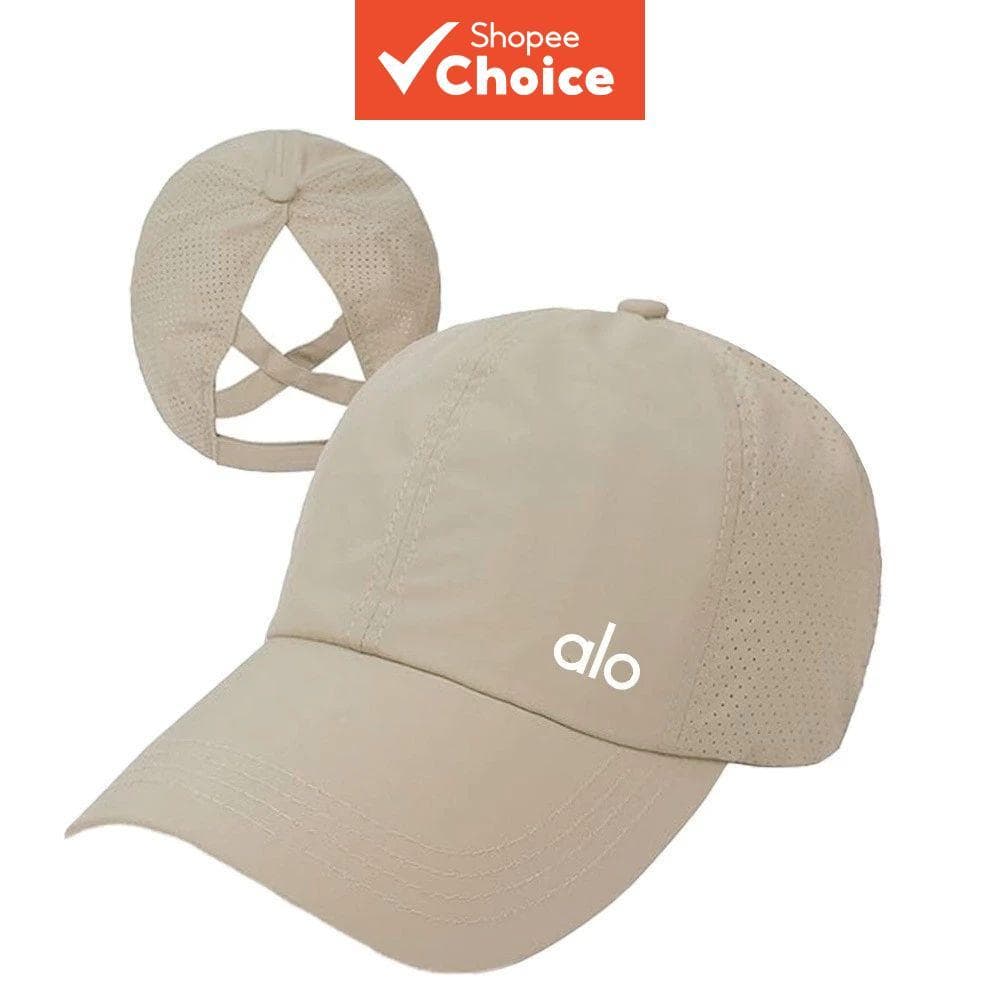  Boné de Beisebol Esportivo para Atividades ao Ar Livre com Malha Cruzada Respirável - Secagem Rápida, Meia Cúpula,