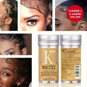 Wanmei 75g Perucas Em Bastão De Cera De Cabelo Para Voar , Longe E Frizz De Borda , Fáceis De Absorver Suprimentos De Es