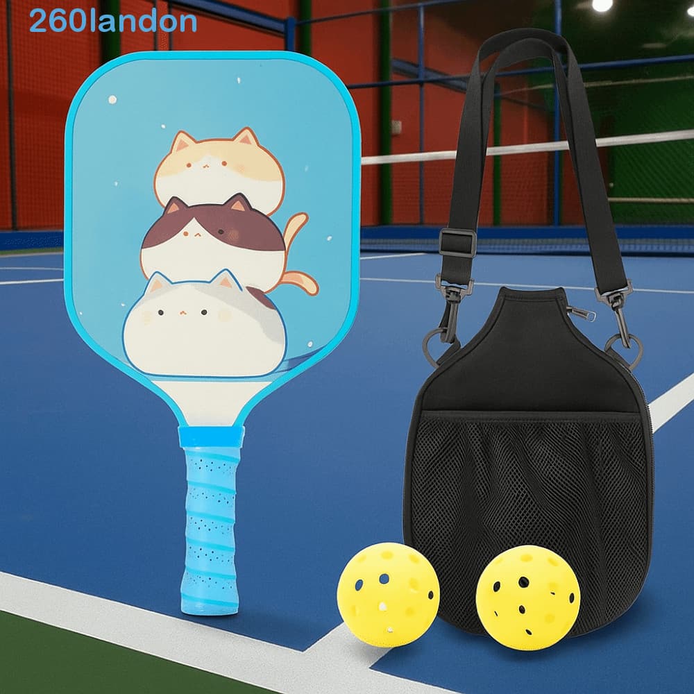 Conjunto De Pickleball Infantil LANDON , Colorido De Desenho Animado , Leve