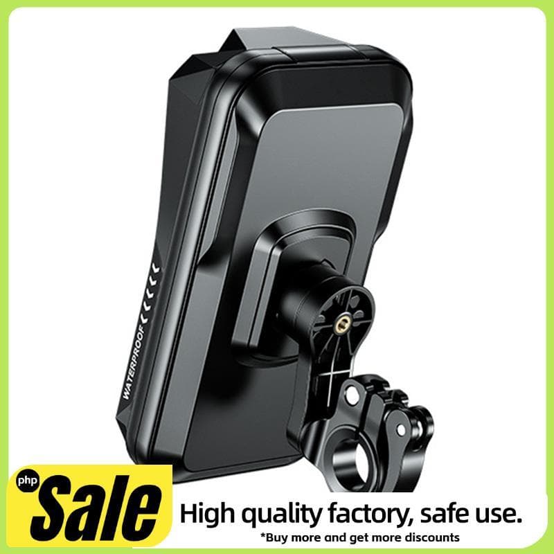 Capa De Telefone De Bicicleta À Prova D'água Universal Motocicleta Guiador Suporte Moto Scooter Montagem Celular