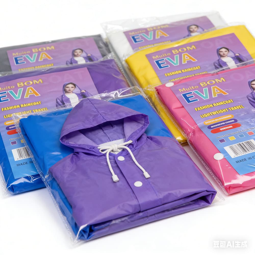 Capa De Chuva Reforçada Impermeável Unissex CAPACHUVA2500