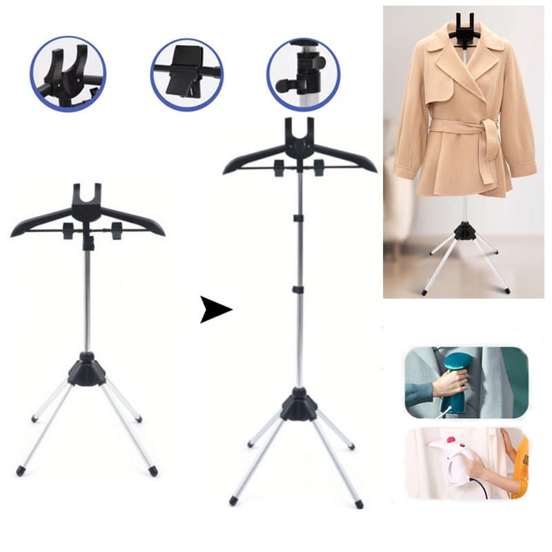 Roupa Ajuste Telescópico Conjunto De Suporte De Ferro A Vapor De Passar Manual Para Roupas De Uso Pesado