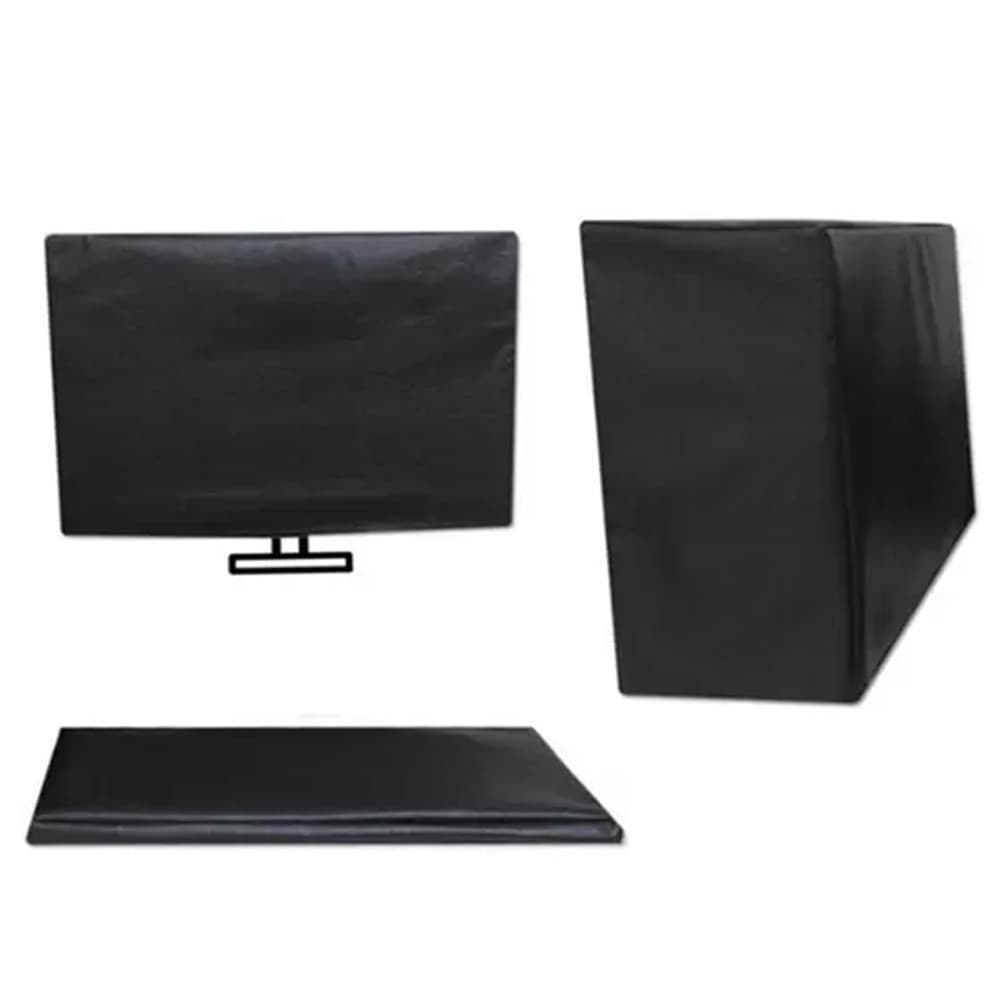 Kit de Capa para PC CPU Teclado Monitor 19 Polegadas Preta