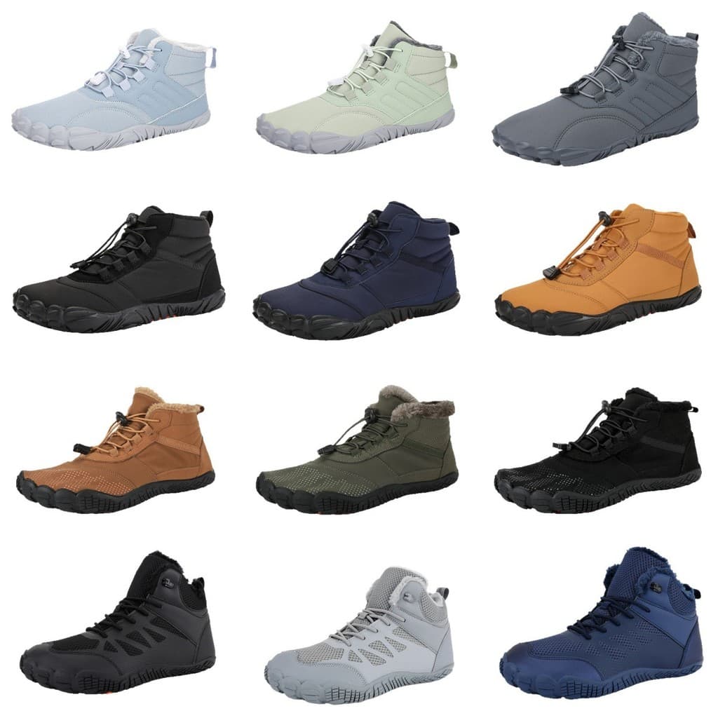 Novos calçados de algodão para atividades ao ar livre indispensáveis para casais, botas de neve impermeáveis e antiderra