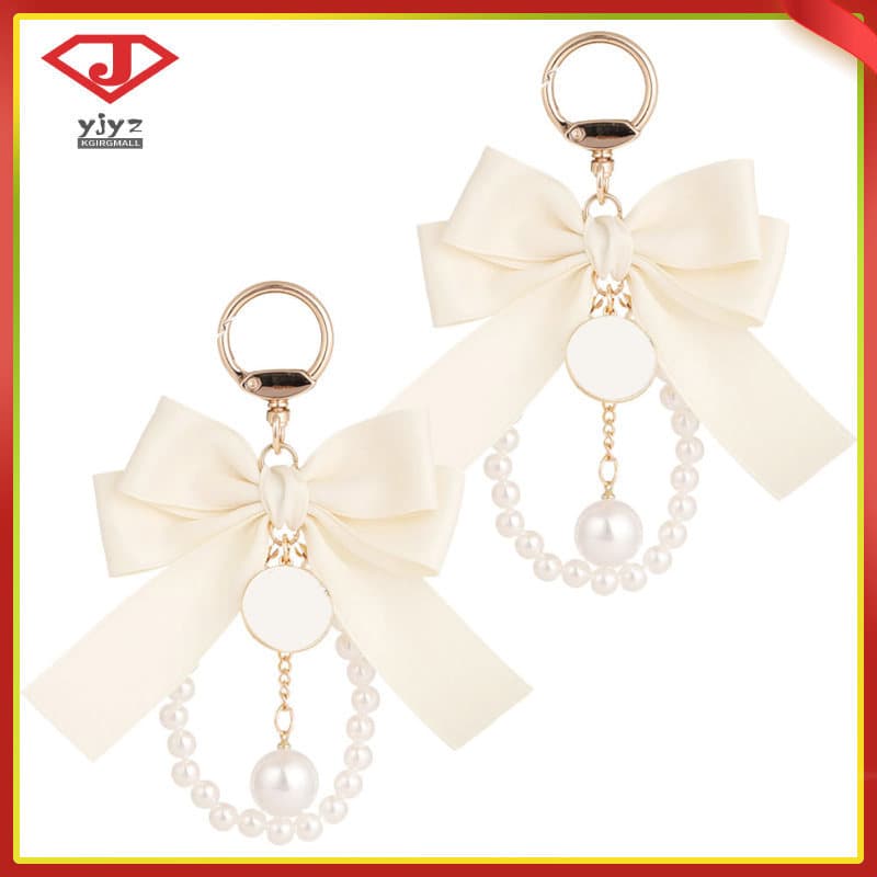 2 Pçs Chaveiro Saco Decorações-Nó Titular Pingente Na Moda Bolsa Encantos Yujingyouzhang