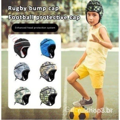 GUOJH Capacete Profissional De Goleiro Infantil De Futebol