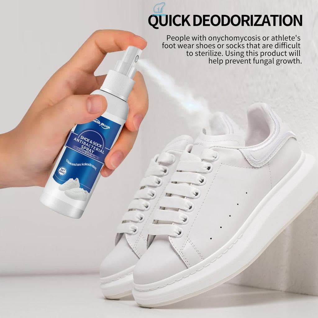 Spray Desodorizante Natural Para Sapatos-Desodorante Calçados Escritório Escolar Em Casa