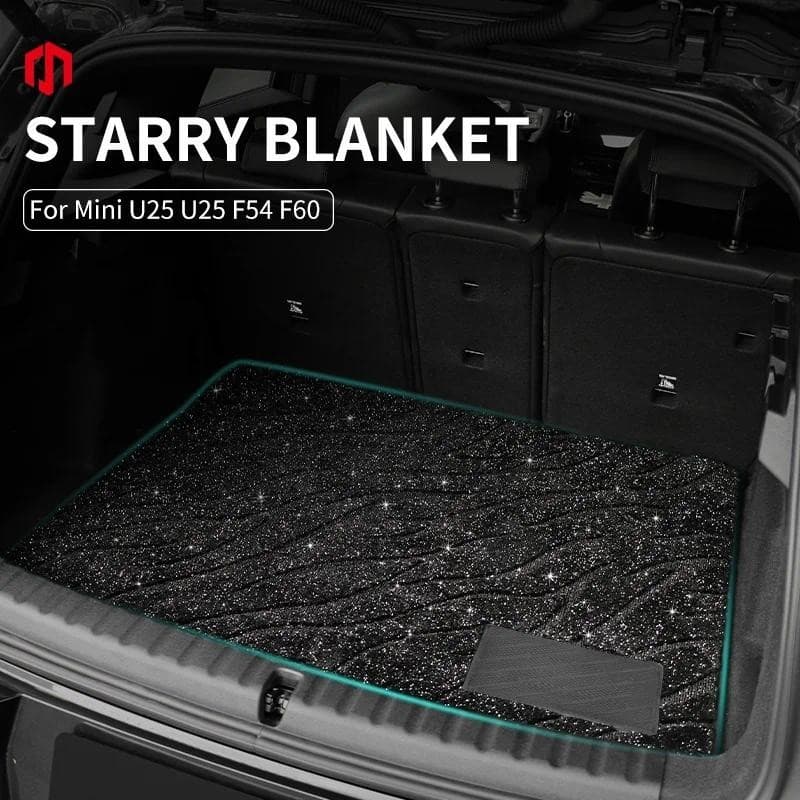 Almofada Principal Do Tronco Carro Traseiro Céu Estrelado Cobertor Para Mini Cooper S F54 F60 U25 Countryman Clubman Ace
