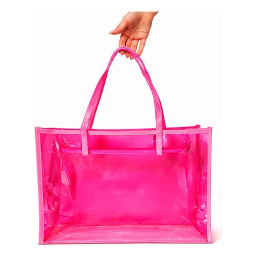 Bolsa Sacola Amarela Para Praia Piscina Com Necessaire Verão