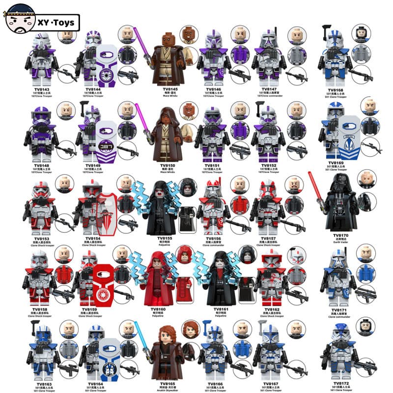 Menino brinquedo decoração de mesa presente de aniversário decoração de Sith brinquedo Windu