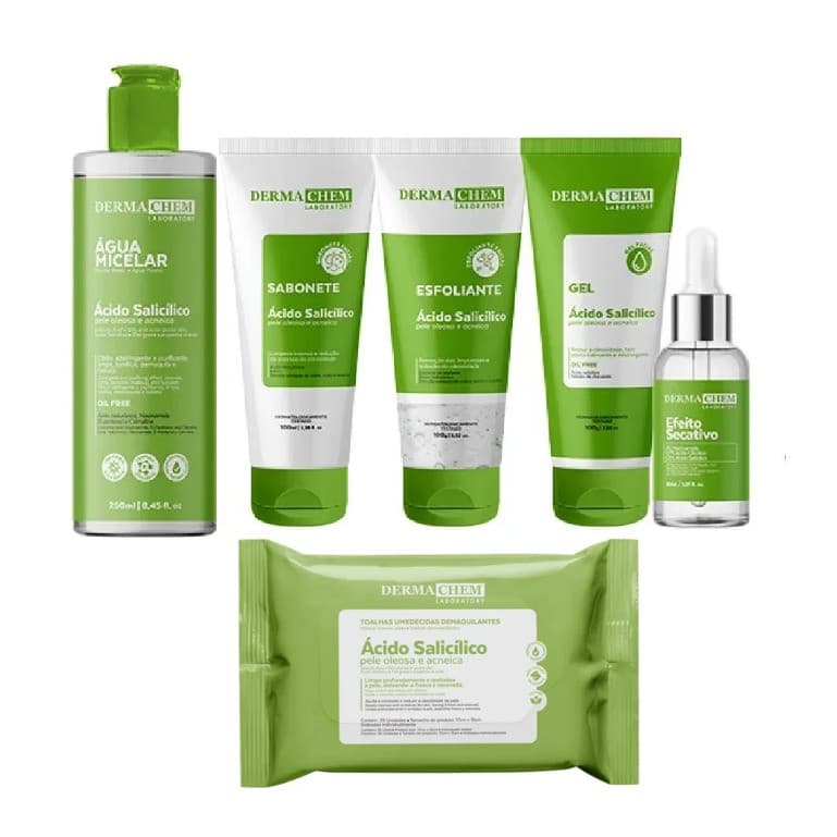 Kit Solução Total Anti Oleosidade Cuidado Facial Completo